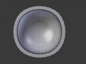 wood bowl 3D Model