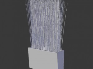 grass in a vase 3D मॉडल