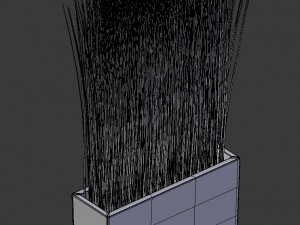 grass in a vase 3D मॉडल