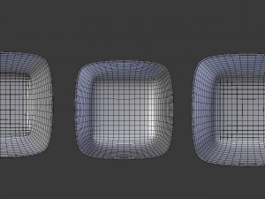 a set of minimal tableware 3D-Modell