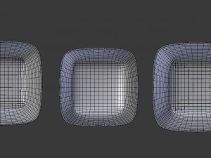 a set of minimal tableware 3D Model