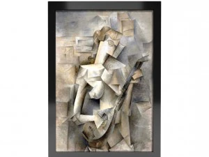 그림 피카소 로우 폴리 3D 모델