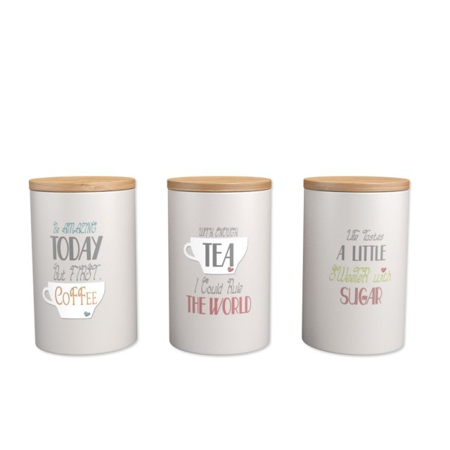 storage jars - set of 3 Model 3D .c4d .max .obj .3ds .fbx .stl .blend 