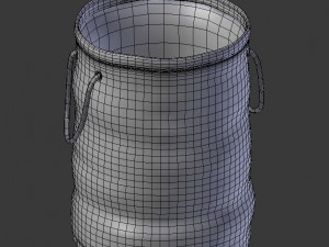 laundry bag 3D 模型