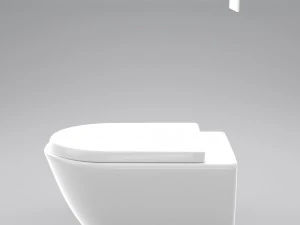 wall hung toilet 3D Model