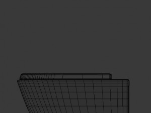 wall hung toilet Model 3D