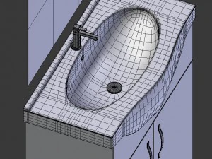 туалетний столик 3D Модель