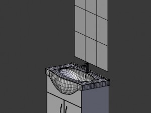 vanity unit 3D मॉडल