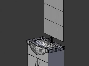 туалетний столик 3D Модель