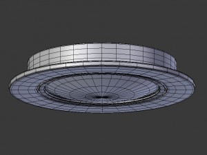 ceiling spot lamp 3D Model