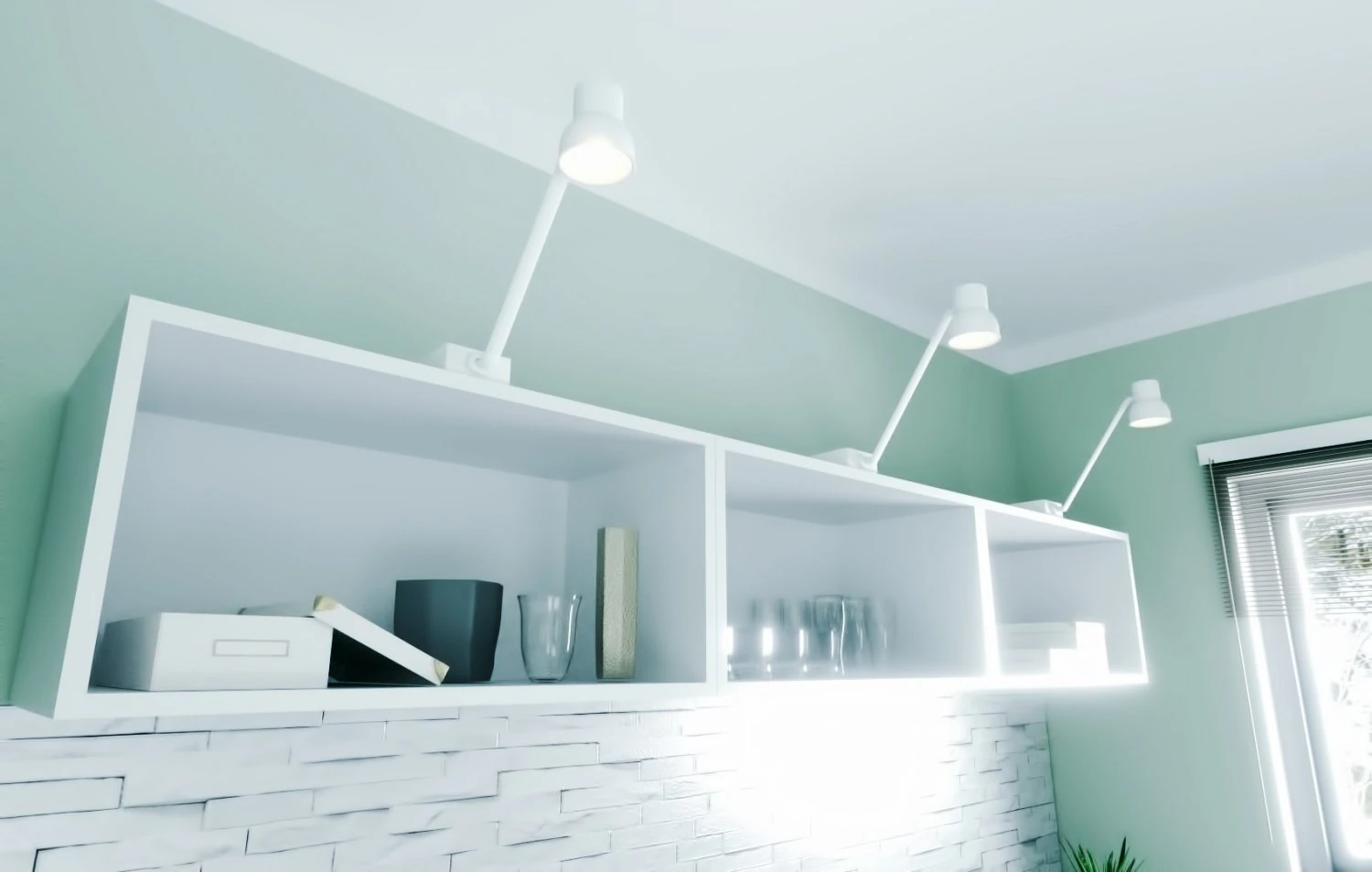 cabinet lighting 3D Model .c4d .max .obj .3ds .fbx .stl .blend 