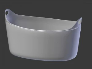 laundry basket 3D Model
