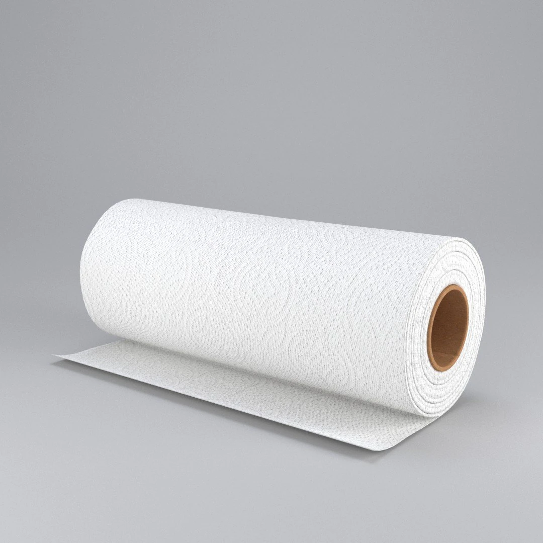 paper towel 3D Model .c4d .max .obj .3ds .fbx .stl .blend 
