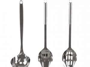 set of ladles - kitchen utensil set 3D-Modell