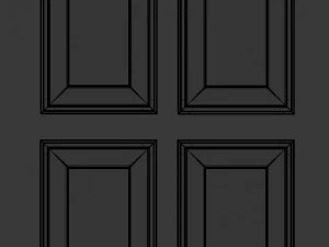 artwork - picture frames set of 4 3D Model