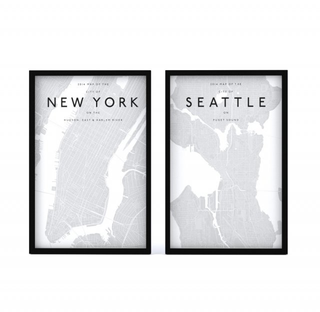 picture frames - city maps 3D 模型 .c4d .max .obj .3ds .fbx .stl .blend 