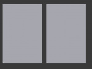 picture frames - city maps 3D 模型