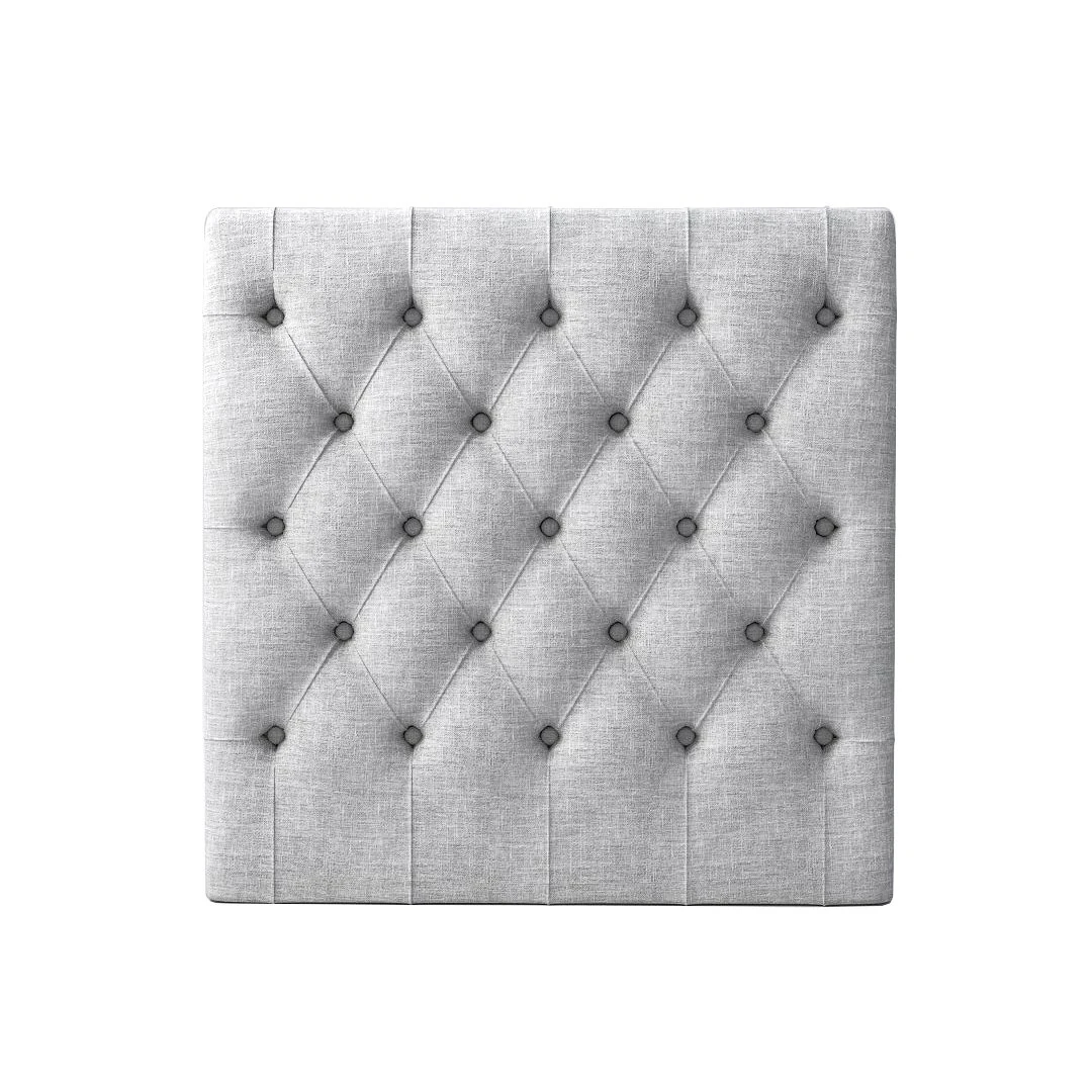 upholstered - buttoned headboard 3D Model .c4d .max .obj .3ds .fbx .stl .blend 