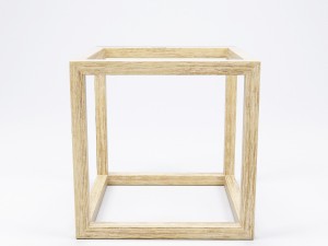 modern cube frame decoration 3D Model