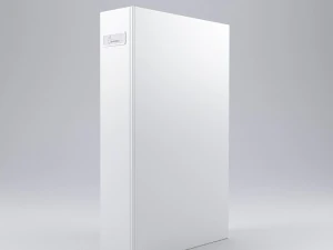 white cloth covered box - folder 3D Model
