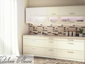 kitchen alexa - small kitchen panel gift 3D Модель