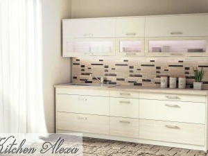 kitchen alexa - small kitchen panel gift 3D Model