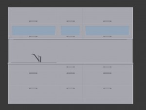 kitchen alexa - small kitchen panel gift 3D Модель