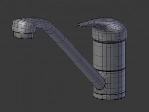 kitchen mixer tap 3D Model