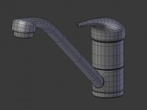 kitchen mixer tap 3D Model