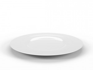 round plate set 3D Model