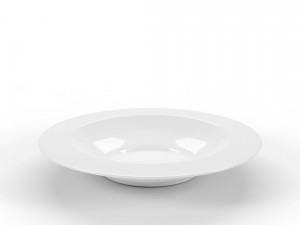 round plate set 3D Model