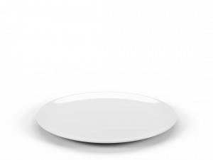 round plate set 3D Model