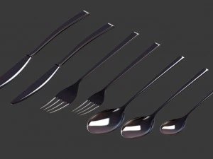 cutlery set 3D Model