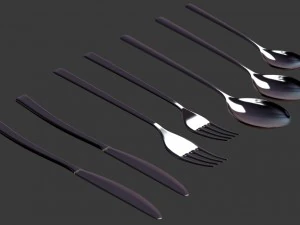cutlery set 3D Model