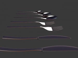 cutlery set 3D Model