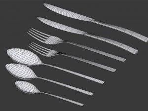 cutlery set 3D Model