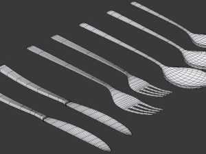 cutlery set 3D Model