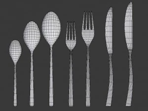 cutlery set 3D Model