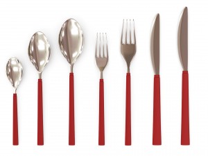 cutlery set v2 3D Model