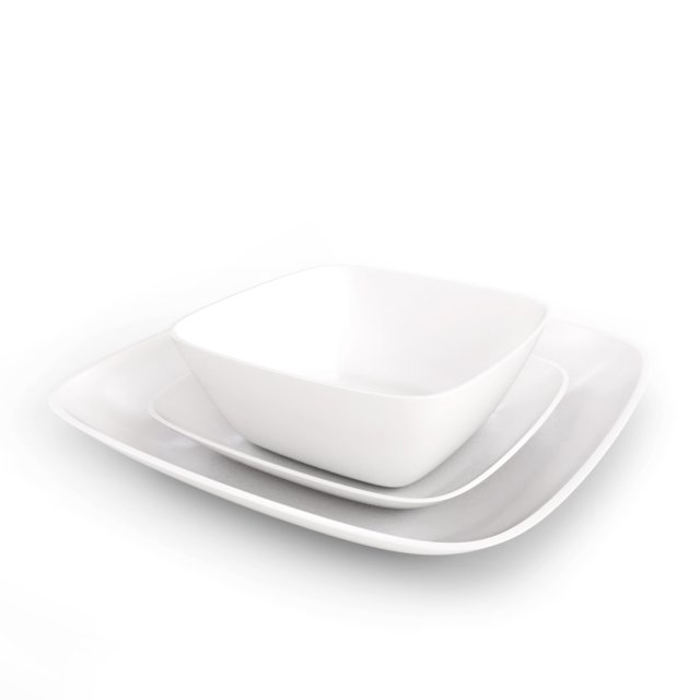 square plate set Modèle 3D .c4d .max .obj .3ds .fbx .stl .blend 