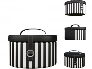 round decor box - jewellery box Model 3D