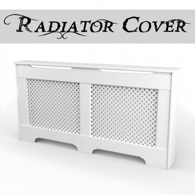 classic radiator cover - screen 3D Model .c4d .max .obj .3ds .fbx .stl .blend 