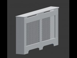 classic radiator cover - screen 3D Model
