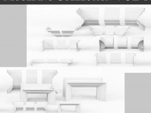 mimari kalıplama koleksiyonu cilt 1 3D Model