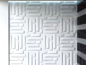 3d wall panel - low poly - bricks Modèle 3D
