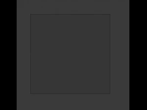 3d wall panel - low poly - ellipses 3D Model