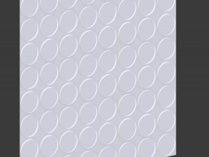 3d wall panel - low poly - ellipses 3Dモデル