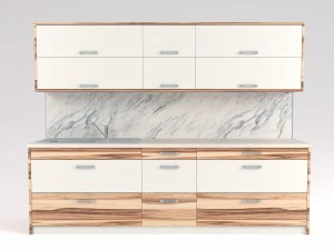 kitchen aida - small kitchen panel 3D Model