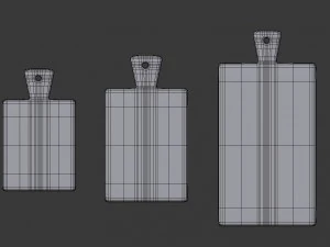 Cole&ccedil;&atilde;o 3D de t&aacute;buas de madeira - conjunto de 8 modelos diferentes Modelo Modelo 3D