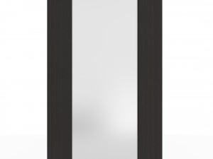 large wooden wall mirror 3d 3Dモデル